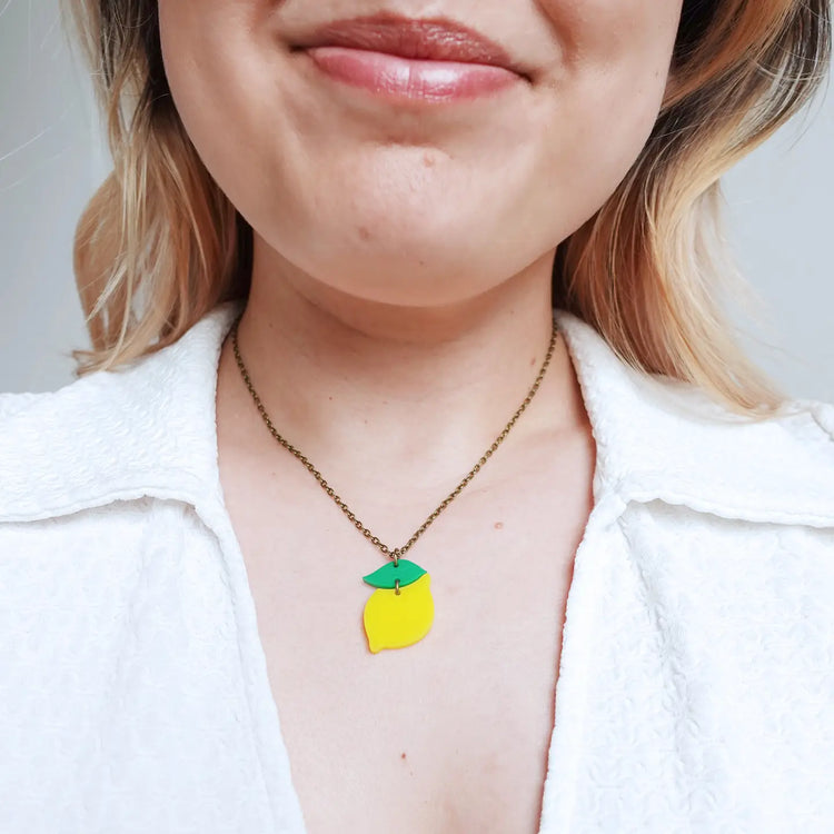 Lemon Mini Necklace