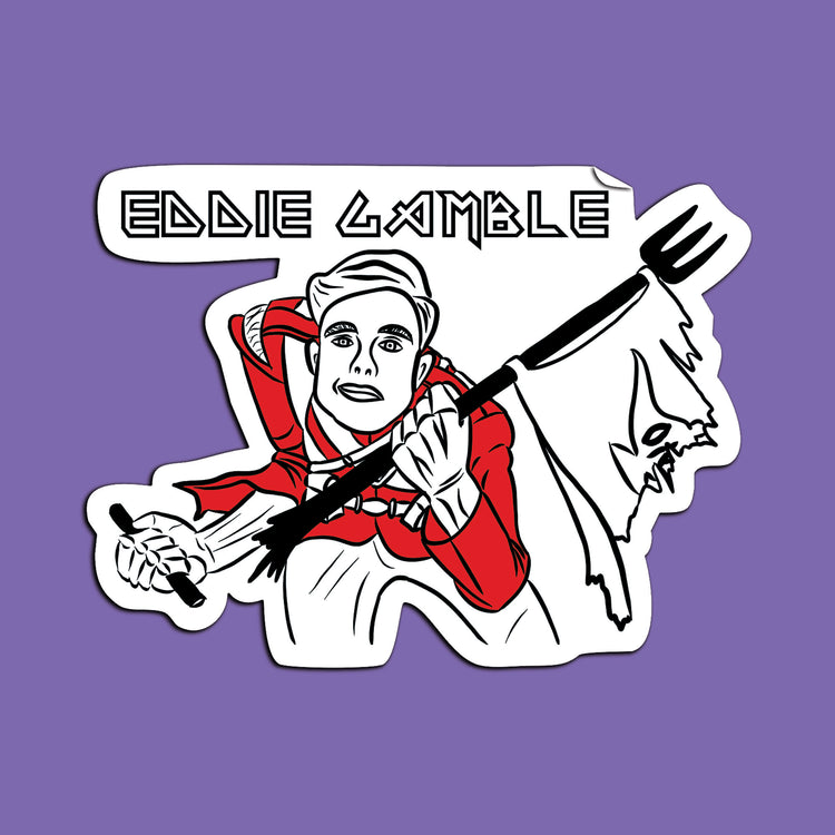 Eddie Gamble Sticker