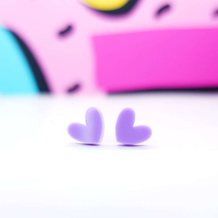 Heart Stud Earrings