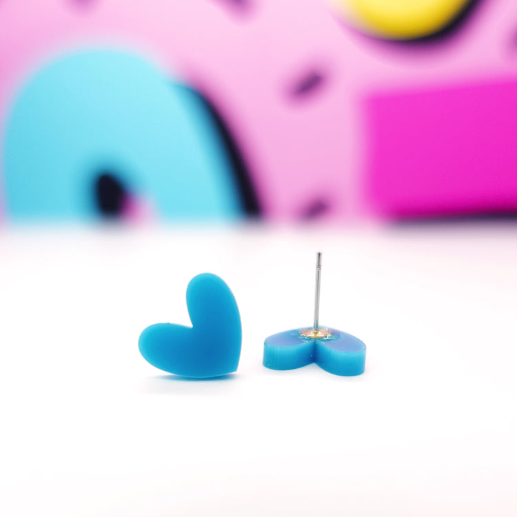 Heart Stud Earrings