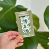 Monstera Print Magnetic Bookmark