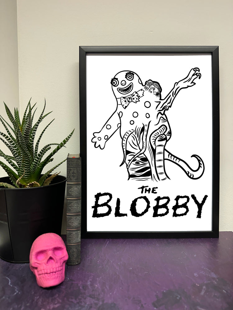 The Blobby A4 Print