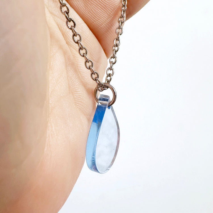 SUPER SECONDS Raindrop Necklace