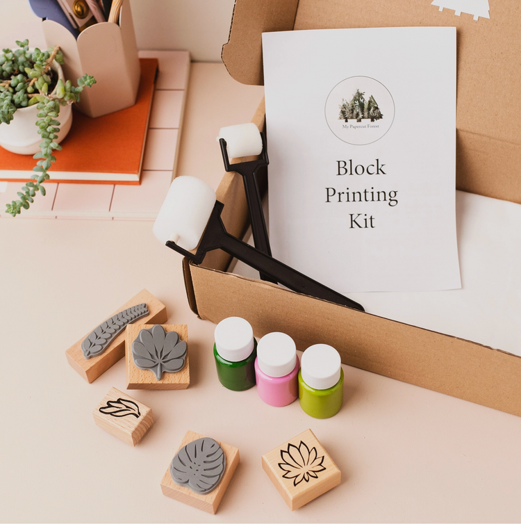 DIY Block Printing Kit