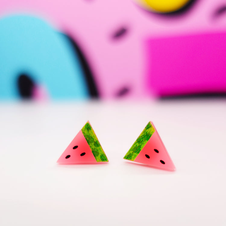 Watermelon Stud Earrings