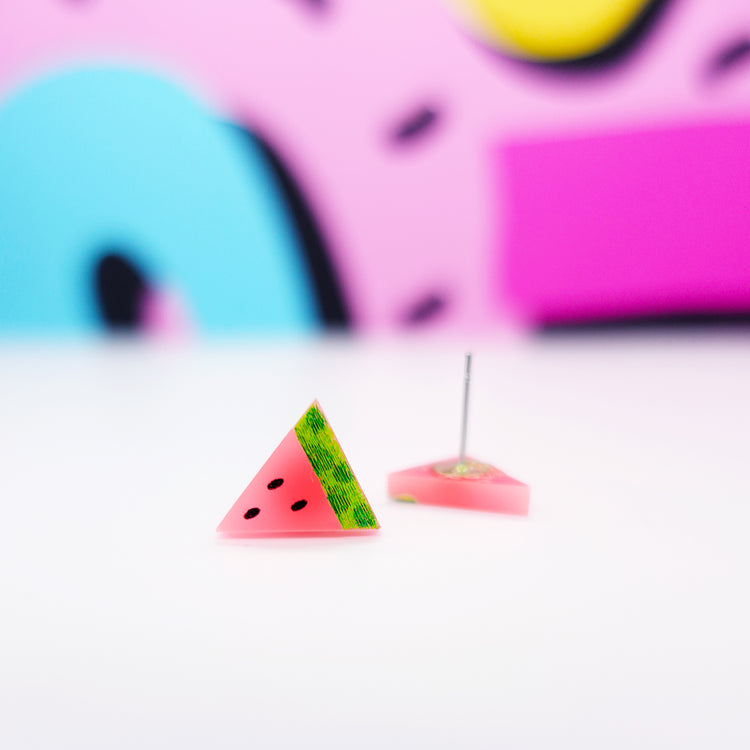 Watermelon Stud Earrings