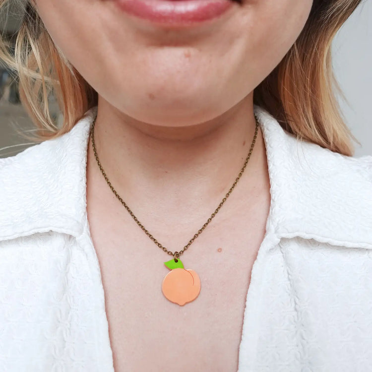 Peach Mini Necklace