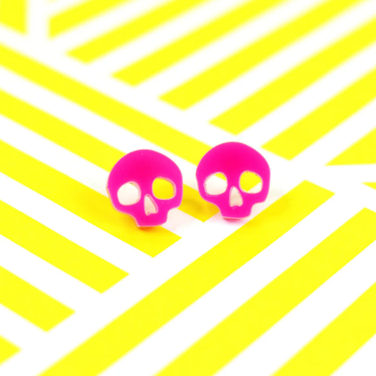 Halloween Skull Stud Earrings