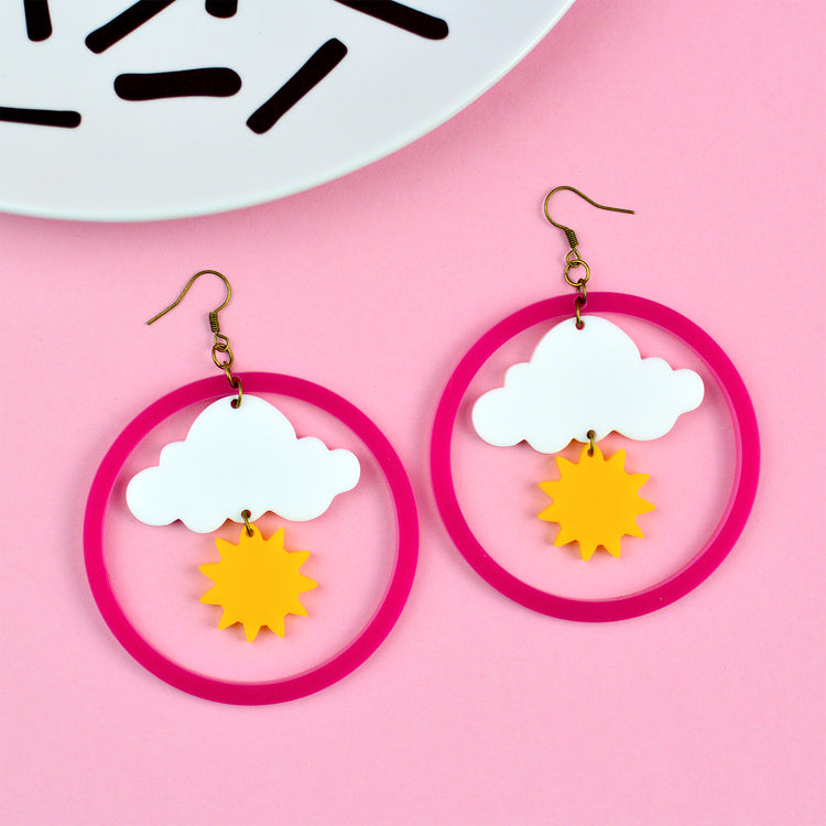 Sunshine Statement Earrings