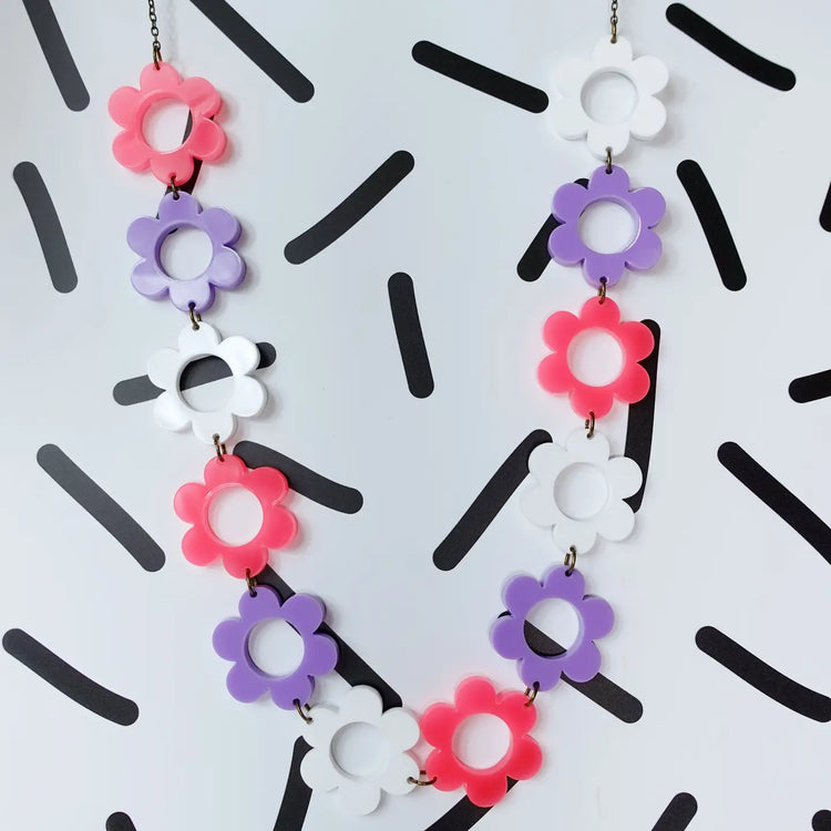 Daisy Chain Statement Necklace