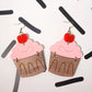 Cupcake Statement Earrings