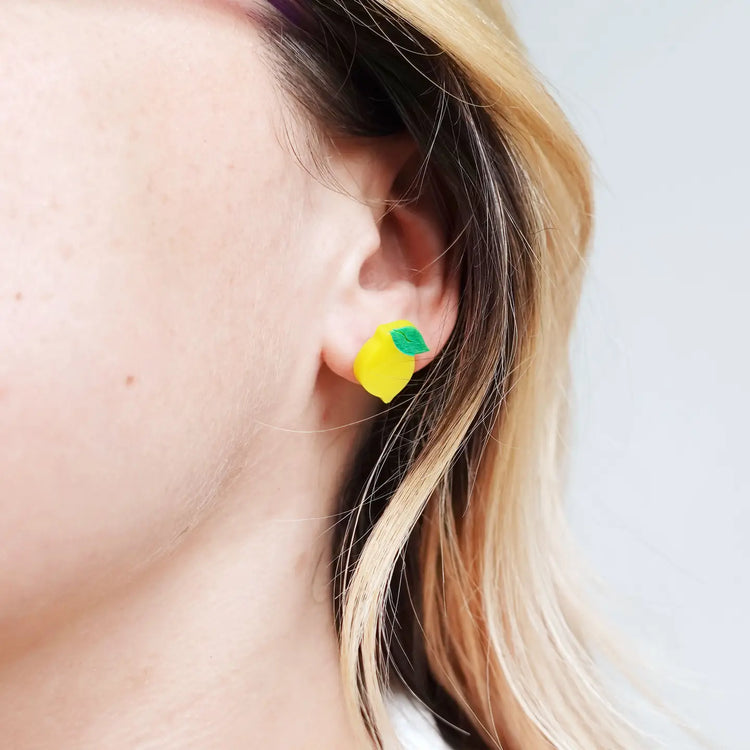 Lemon Stud Earrings