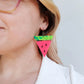 Watermelon Statement Earrings