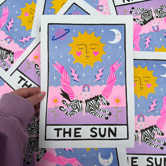 The Sun A4 Print