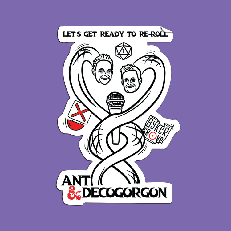 Ant & Decogorgon Sticker