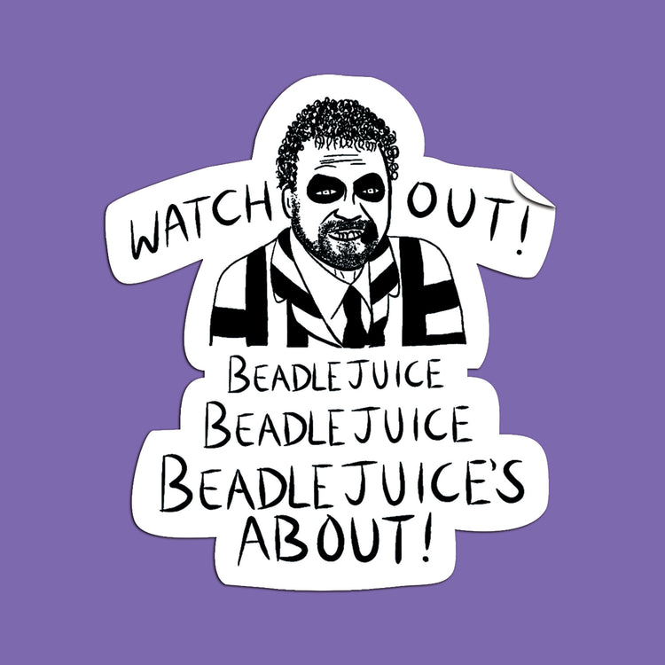 Beadlejuice Sticker