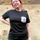 Beadlejuice Pocket Print T-Shirt