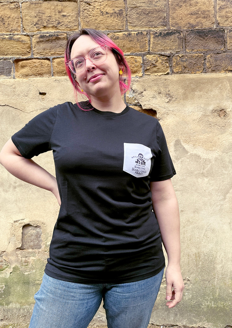 Beadlejuice Pocket Print T-Shirt