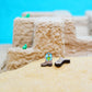Cowboy Boot Stud Earrings