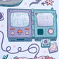 Dead Tech Gamer A3 Risograph Print