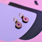 Doughnut Huggie Earrings