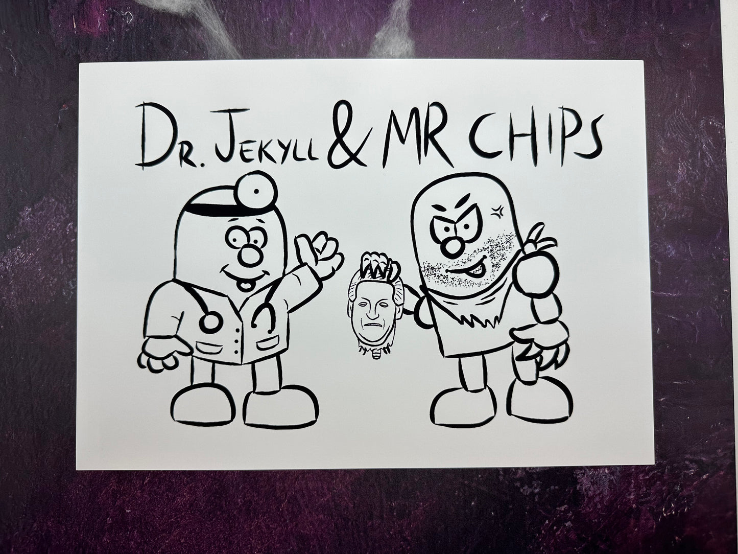 Dr Jekyll & Mr Chips Print