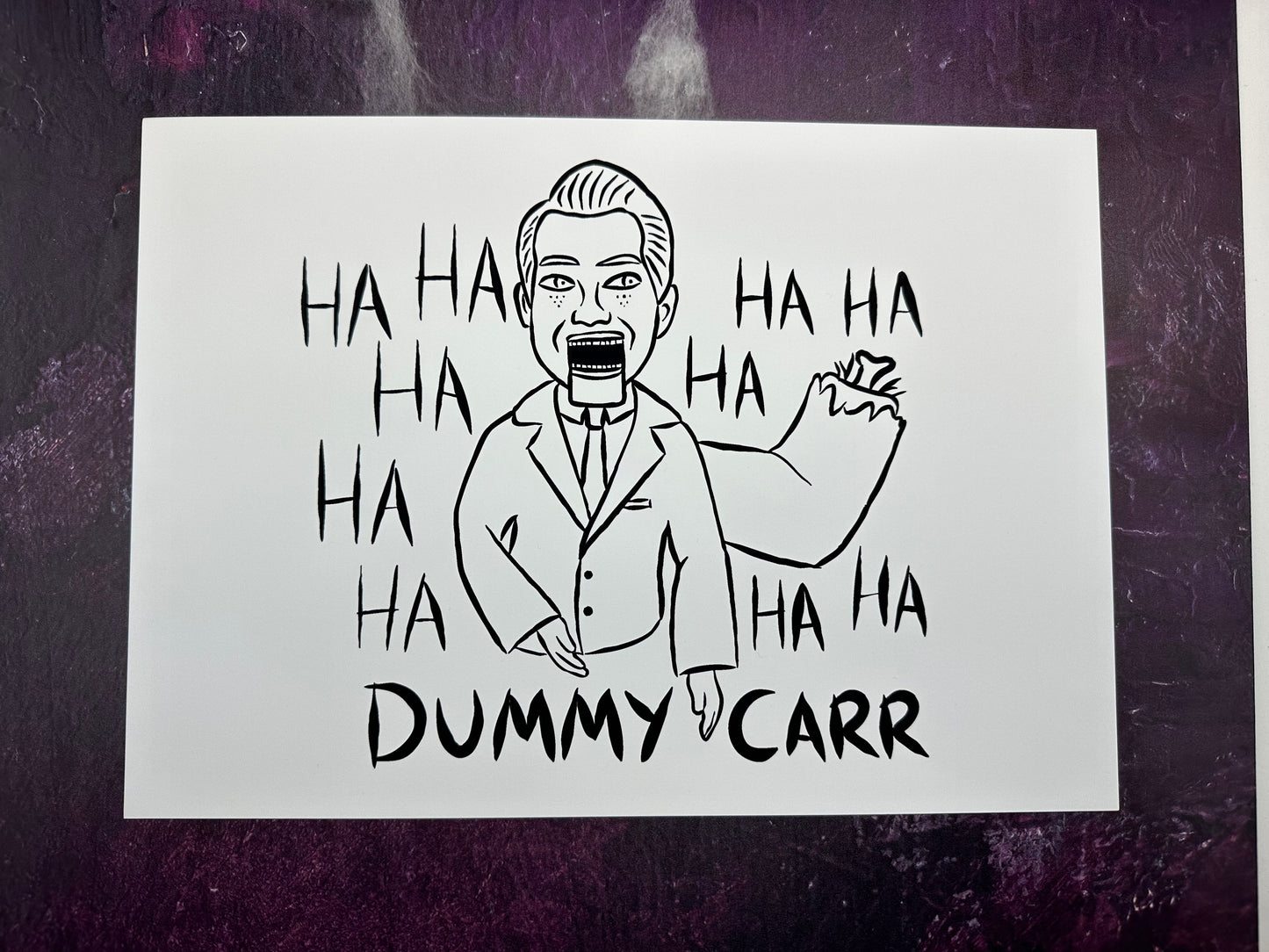 Dummy Carr Print