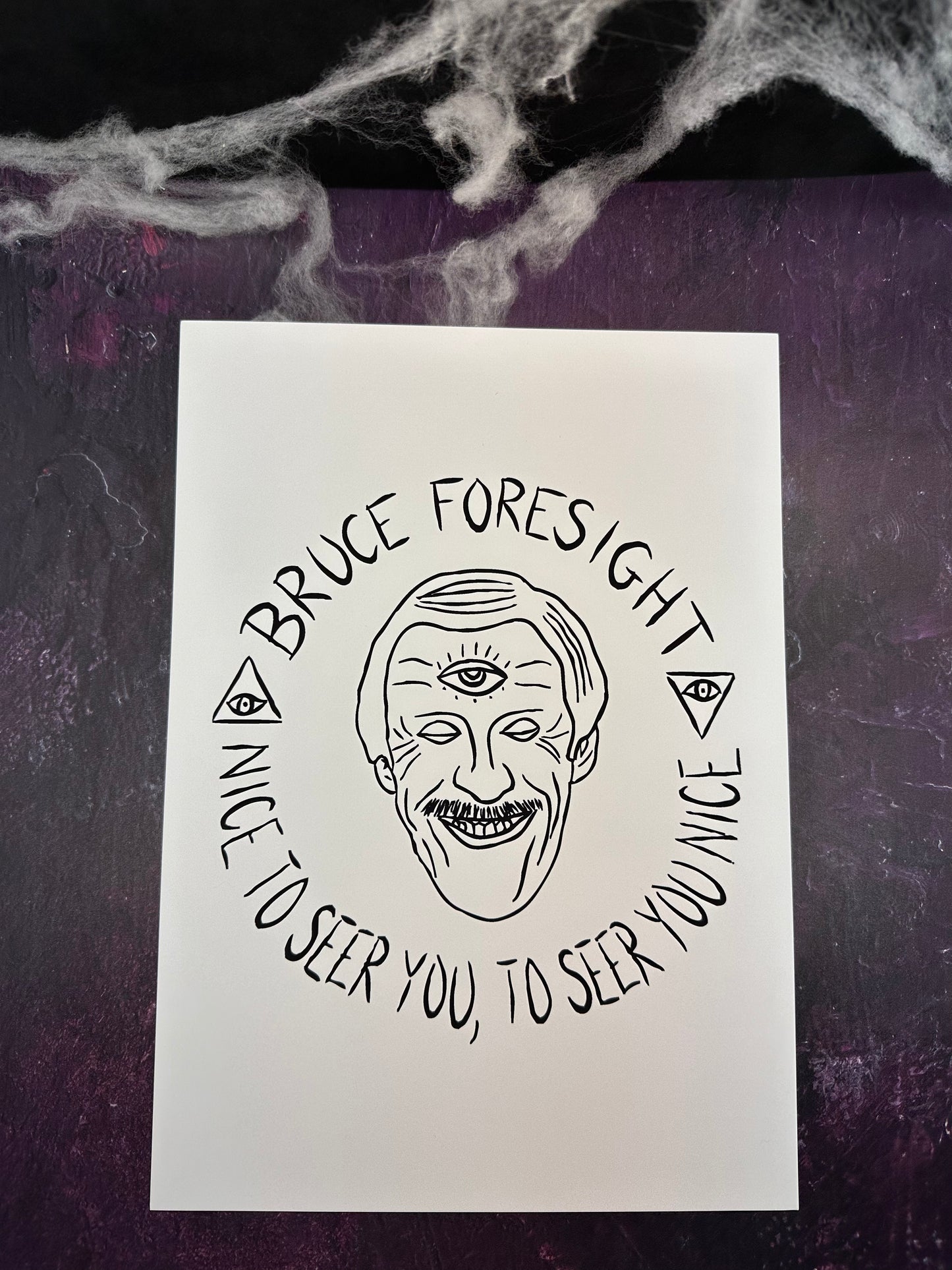 Bruce Foresight Print