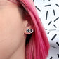 SUPER SECONDS Googly Eye Stud Earrings