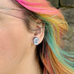 Halloween Gravestone Stud Earrings