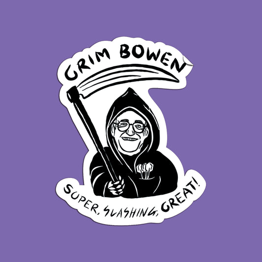 Grim Bowen Sticker