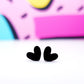 Heart Stud Earrings