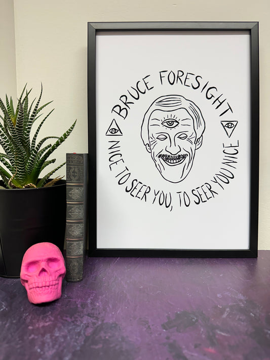 Bruce Foresight Print