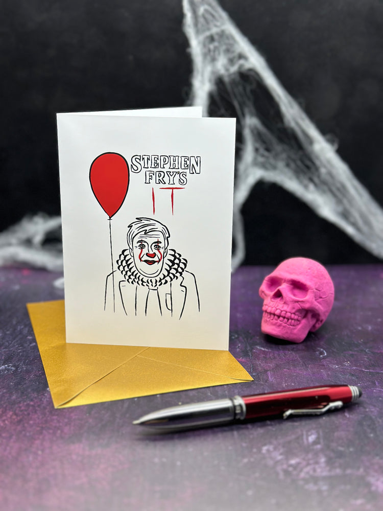 Stephen Fry's It Greetings Card