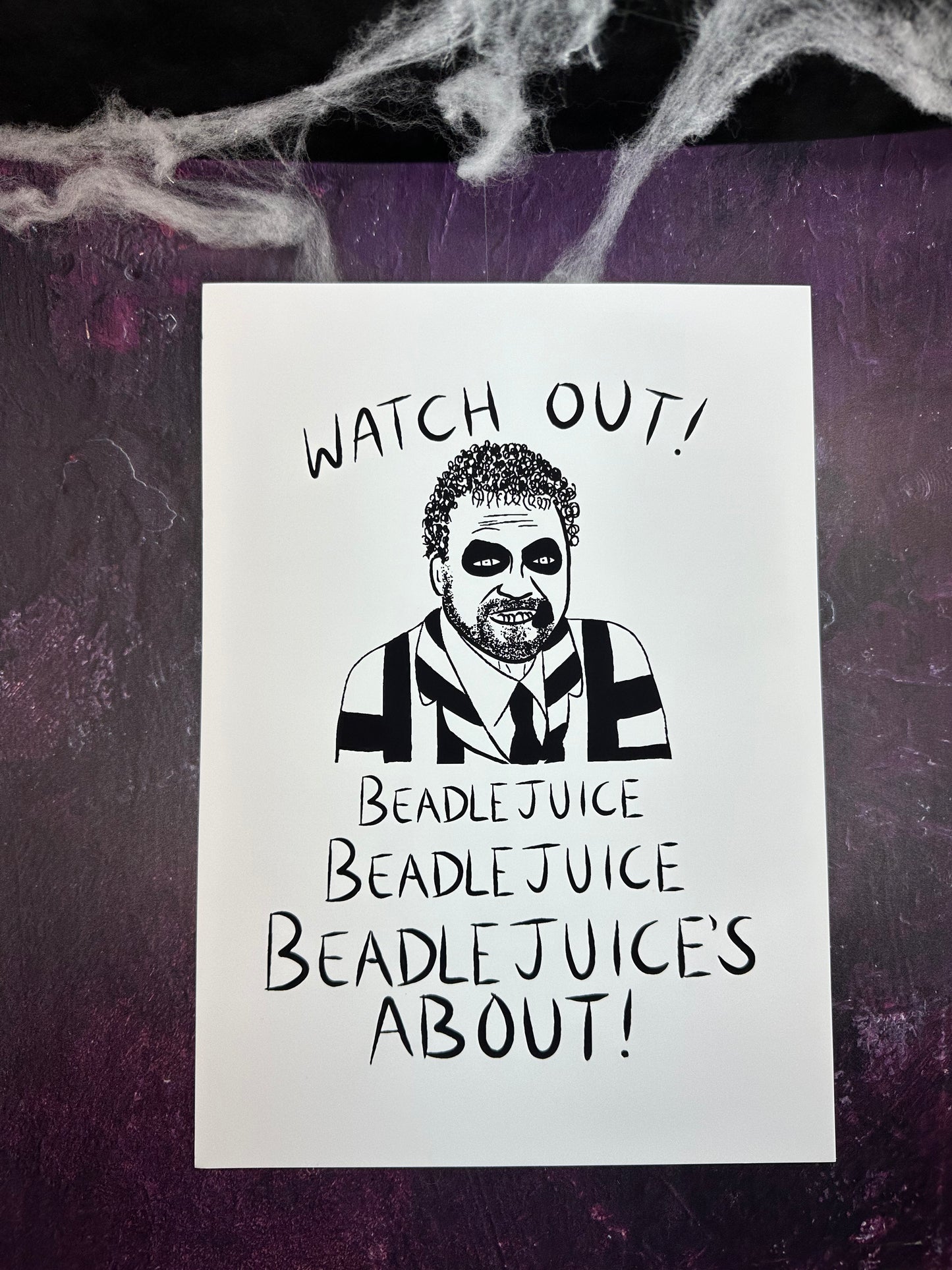 Beadlejuice Print