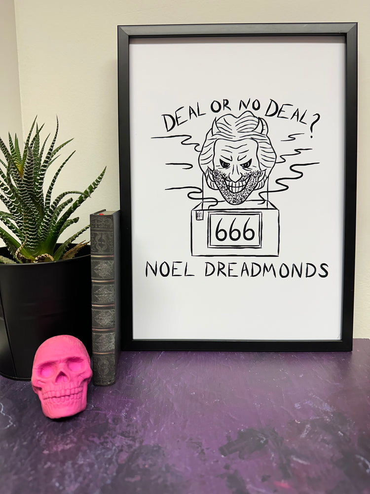 Noel Dreadmonds A4 Print