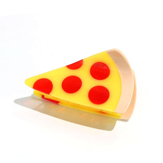 Pizza Hair Claw Clip