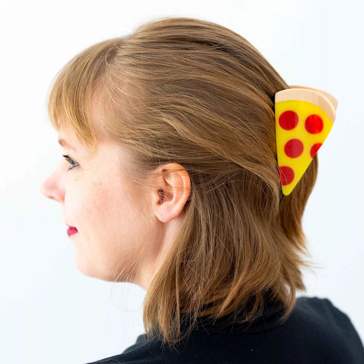 Pizza Hair Claw Clip