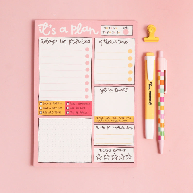 It's A Plan A5 Notepad