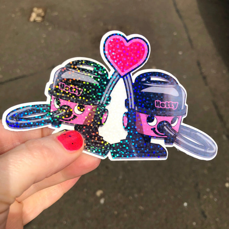 Hetty Loves Hetty Vacuum Sticker
