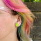 Halloween Poison Drop Stud Earrings