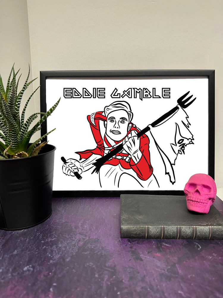 Eddie Gamble A4 Print
