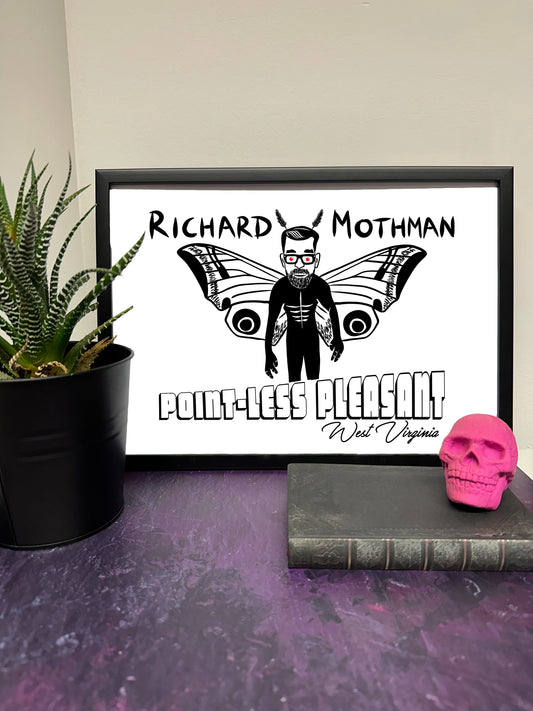 Richard Mothman A4 Print