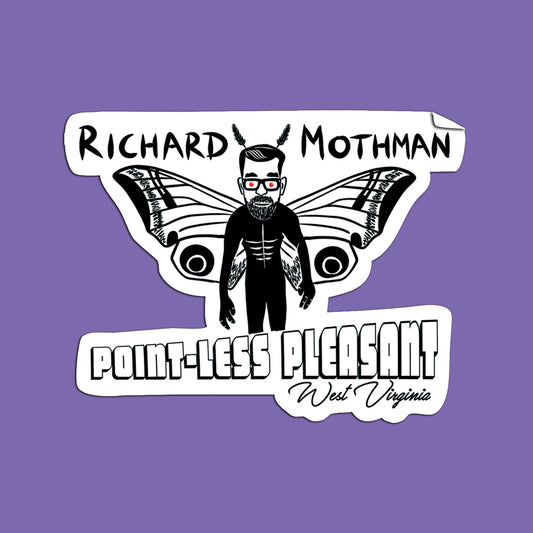 Richard Mothman Sticker