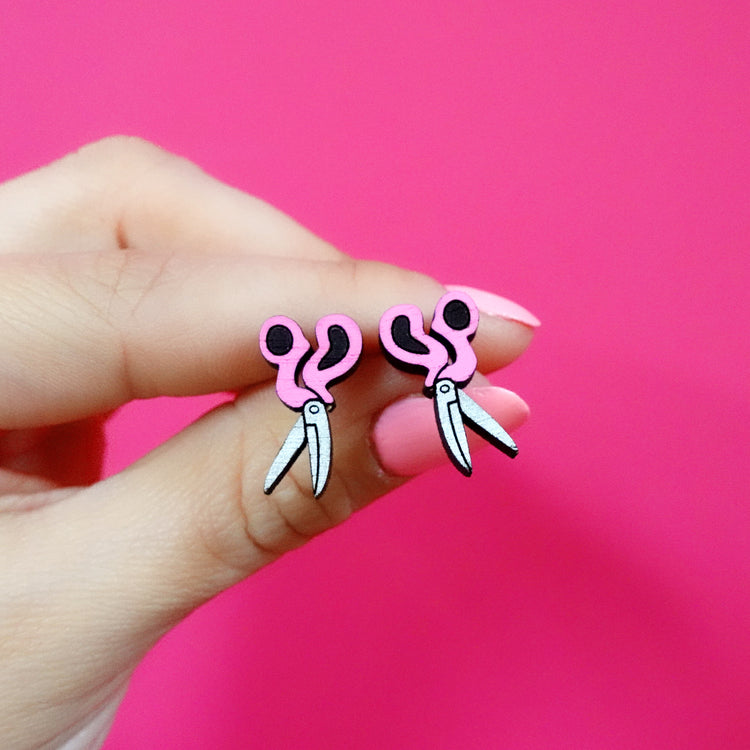 Scissors Stud Earrings