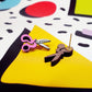 Scissors Stud Earrings