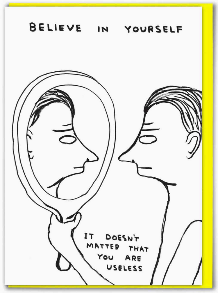 Funny Believe In Yourself Card