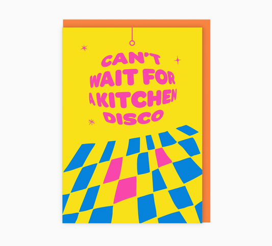 Kitchen Disco New Home Card