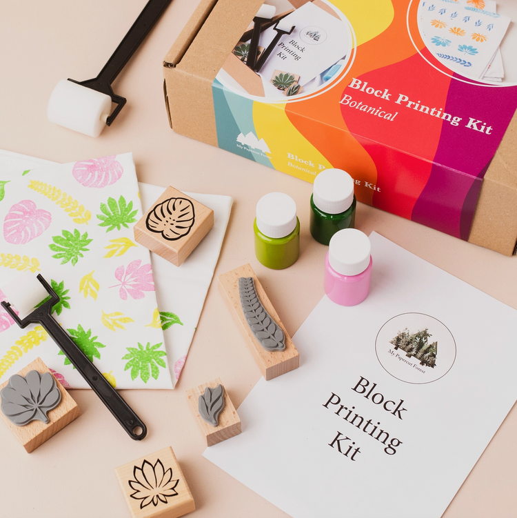 DIY Block Printing Kit