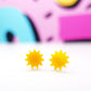 Sun Stud Earrings